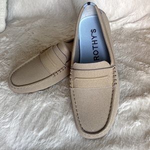 Rothy’s The Driving Loafer Beige Mens Size 7.5